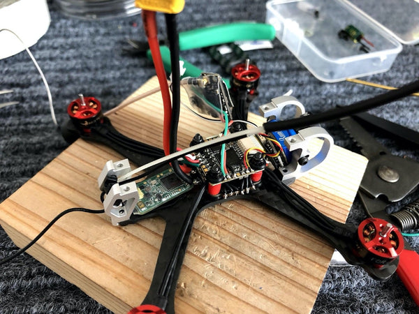 Armattan Tadpole 2.5" 組み立て ＜2＞ FC・ESC、モーター、受信機の取り付け