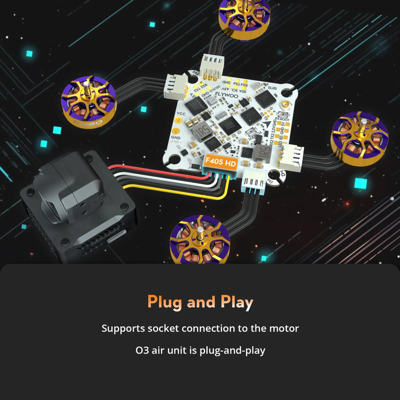 Flywoo GOKU F405 HD 1-2S 12A ELRS AIO V2 (ICM 42688)