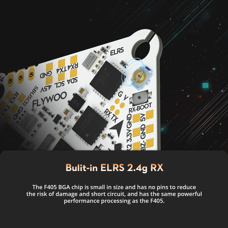 Flywoo GOKU F405 HD 1-2S 12A ELRS AIO V2 (ICM 42688)