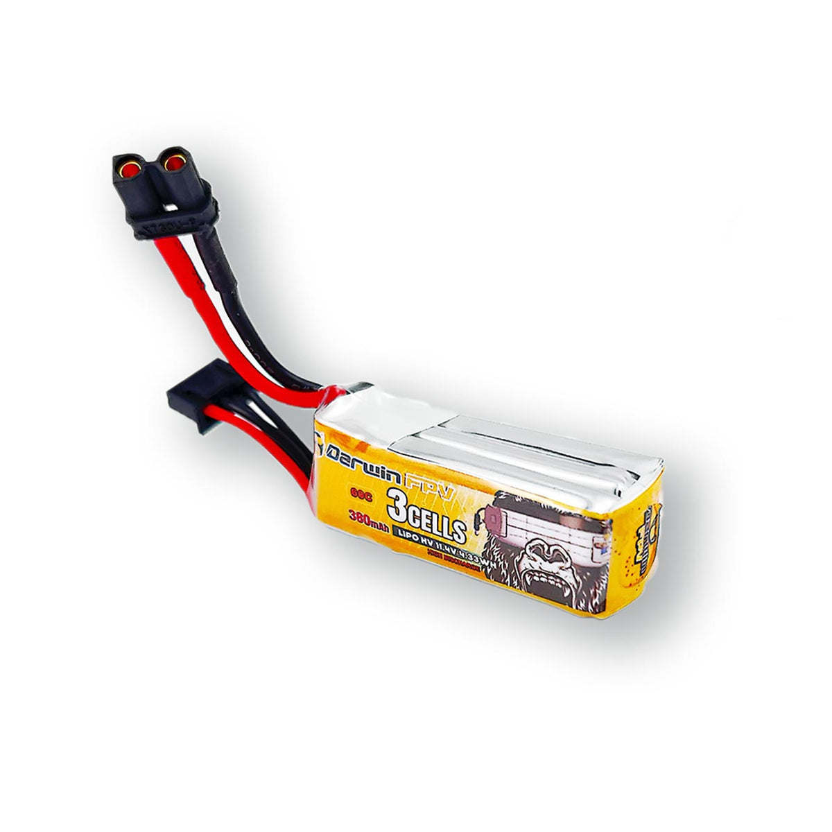 DarwinFPV 3S 380mAh 60C リポバッテリー