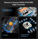 Flywoo GOKU H743 PRO Mini 45A 32bit 128K フライトコントローラー