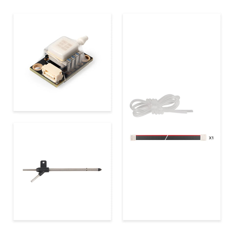 Holybro Digital Air Speed Sensor - MS4525DO (Sensor w/ PT40 Pitot Tube)