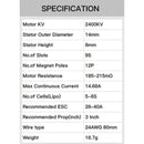 HGLRC Forward 1408 (KV 2400)