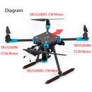 Holybro X500 V2 Kit モーター 2216 920KV (1CW/1CCW)