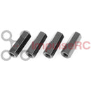 ImpulseRC スタンドオフ M3 アルミニウム HEX 5x20mm 黒 (4本セット)
