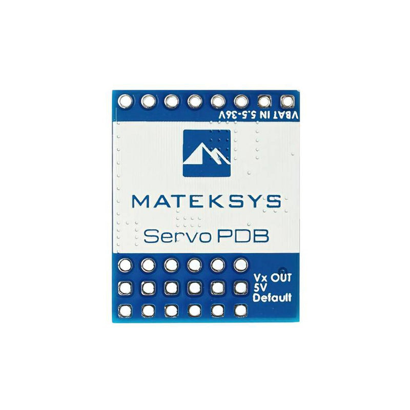 MATEKSYS Servo PDB, W/ BEC 5.5-36V to 5-8.2V