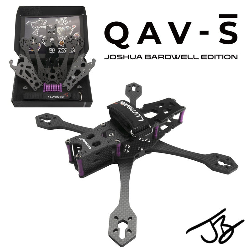 Lumenier QAV-S 5" Freestyle Quadcopter フレームキット - Joshua Bardwell Special Edition