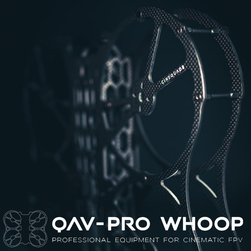 Lumenier QAV-PRO Whoop 5" Cinequads Edition フレームキット