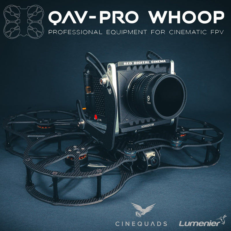 Lumenier QAV-PRO Whoop 5" Cinequads Edition フレームキット