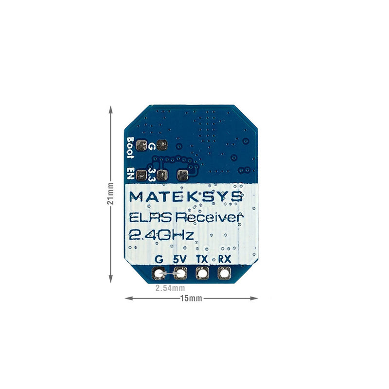 MATEKSYS ExpressLRS 2.4GHz Receiver - ELRS R24 D
