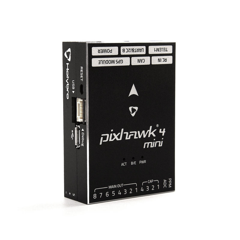Holybro Pixhawk4 mini (アルミケース)＆GPS (UBLOX NEO-M8N)＆PM06 V2