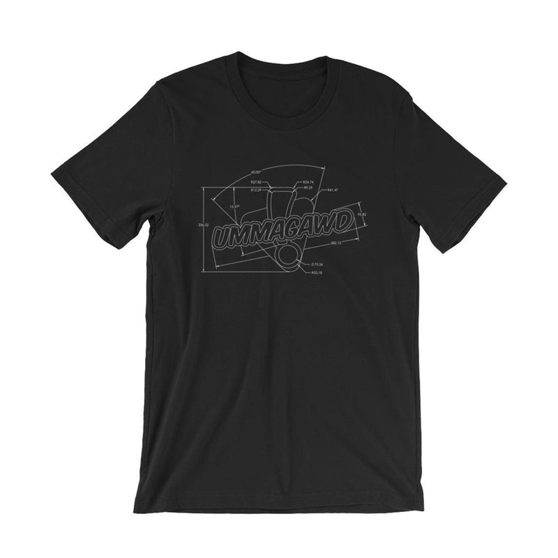 Ummagawd Technical Logo Tシャツ (Sサイズ)